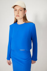 ROUND NECK CROP TOP